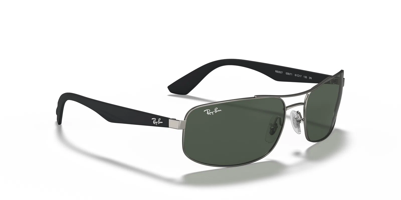 Ray-Ban 3527 Sunglasses - Matte Black - view 23